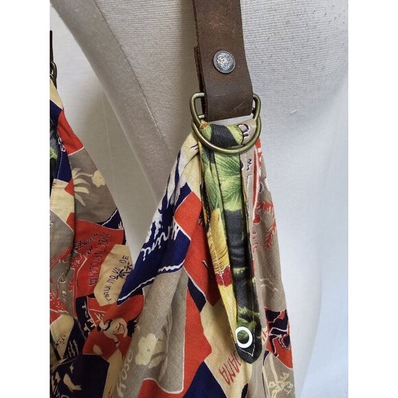 Womens Hawaii Print Shoulder Bag Purse Handmade Lightweight - Picture 4 of 9